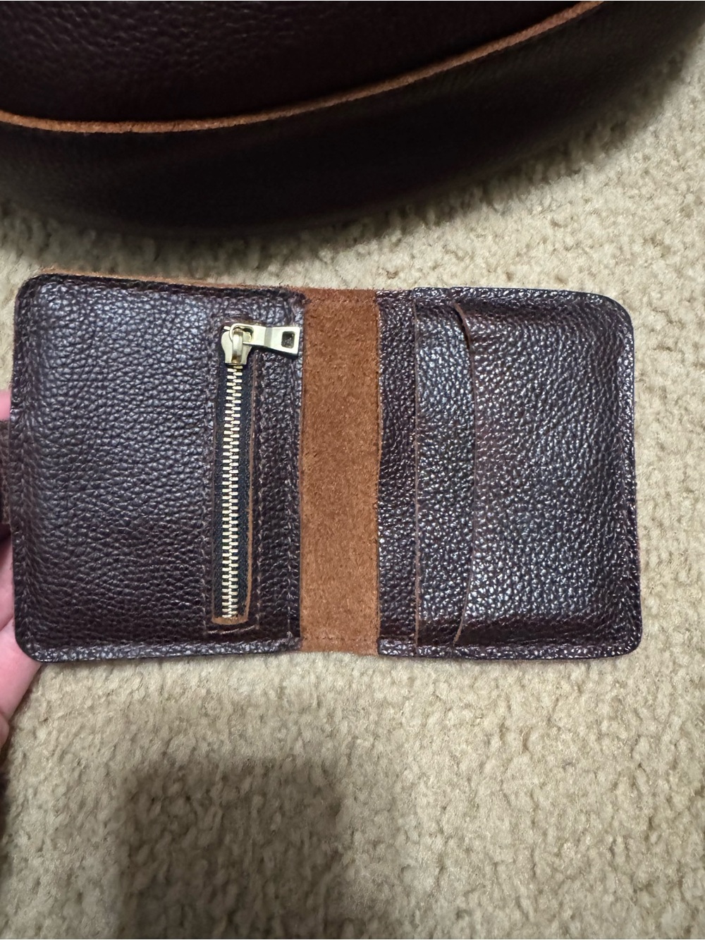 PORTLAND LEATHER LARGE KOALA COLDBREW AND MATCHING WALLET - Picture 8 of 8